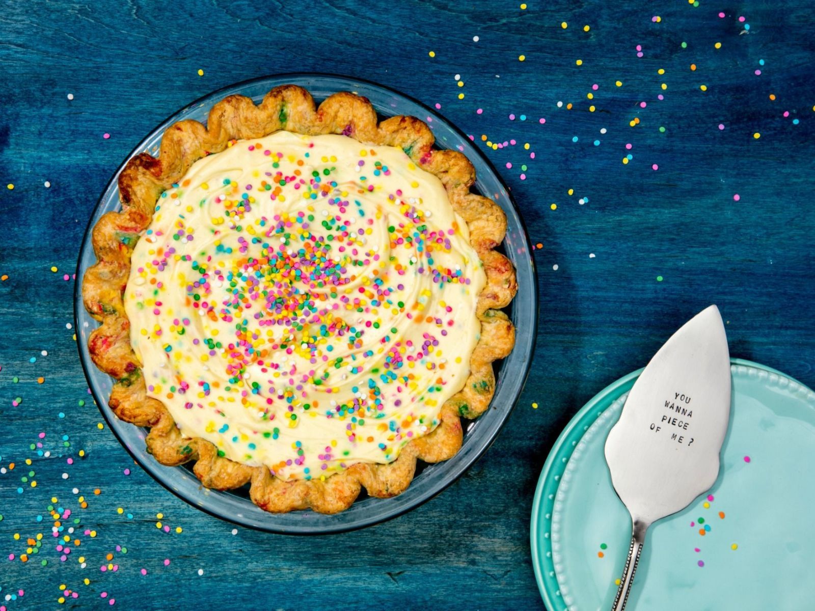 Best Birthday Cake Pie Recipe - How To Make Birthday Cake Pie - Delish.com